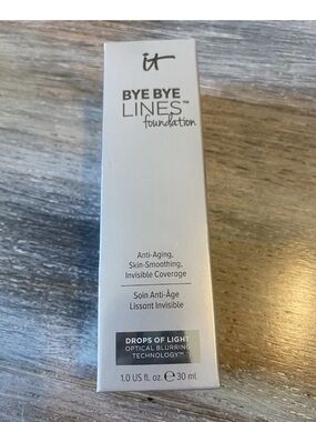It Cosmetics Bye Bye Lines Foundation Fair 1.0 Fl New